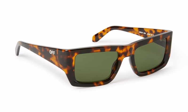 Off-White Prescott Havana Green Off-White Prescott Havana Green