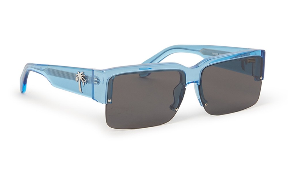 Palm Angels Drain Crystal Blue Dark Grey Palm Angels Drain Crystal Blue Dark Grey
