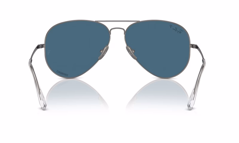 Ray-Ban Aviator Titanium RB8089 165/S2 Polarizada Ray-Ban Aviator Titanium RB8089 165/S2 Polarizada