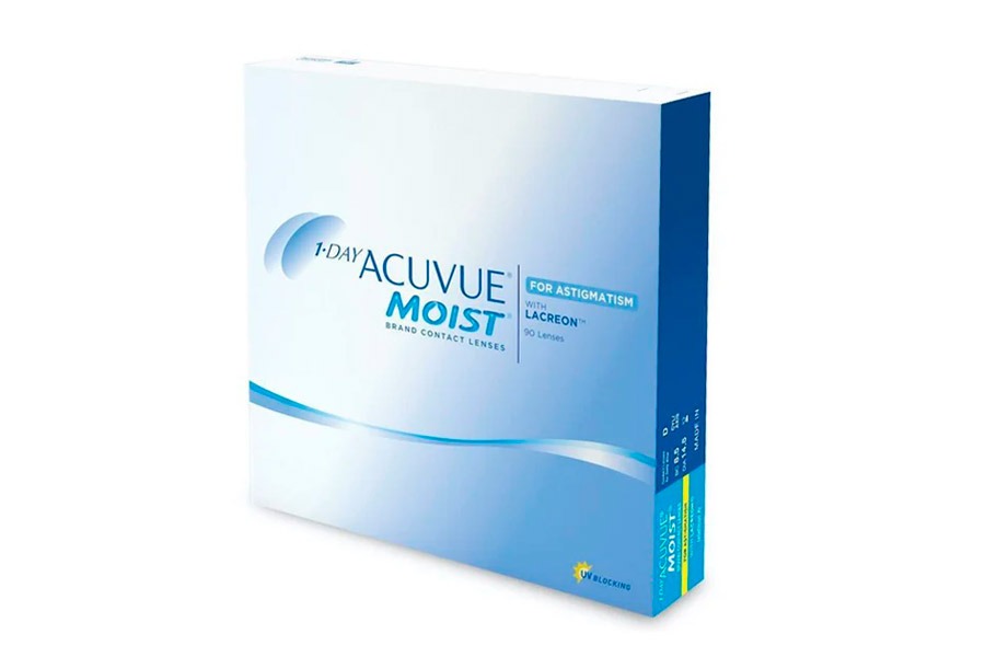 1 Day Acuvue Moist for Astigmatism (Pack 90) 1 Day Acuvue Moist for Astigmatism (Pack 90)