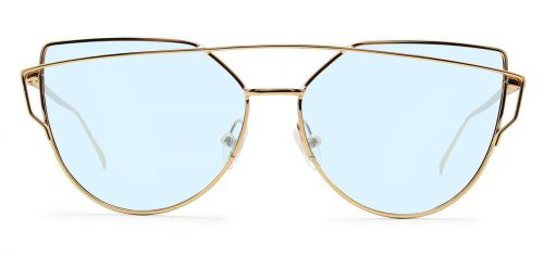 Cuarto Eso dialecto Gafas de sol de Postureo Linda 6432 02 Light Blue en MisGafasDeSol